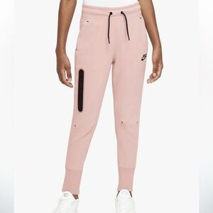 Nike Women’s Pink Tech Joggers, Medium NWT